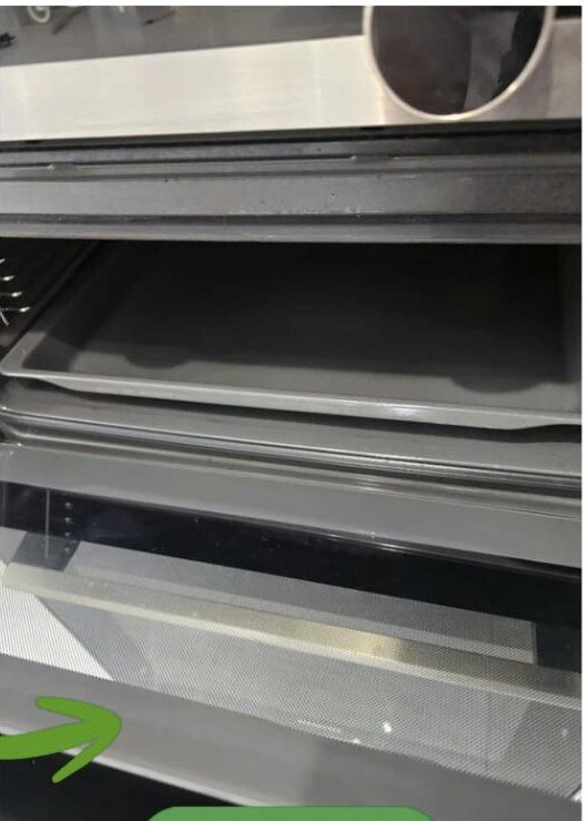 Oven Cleaning result