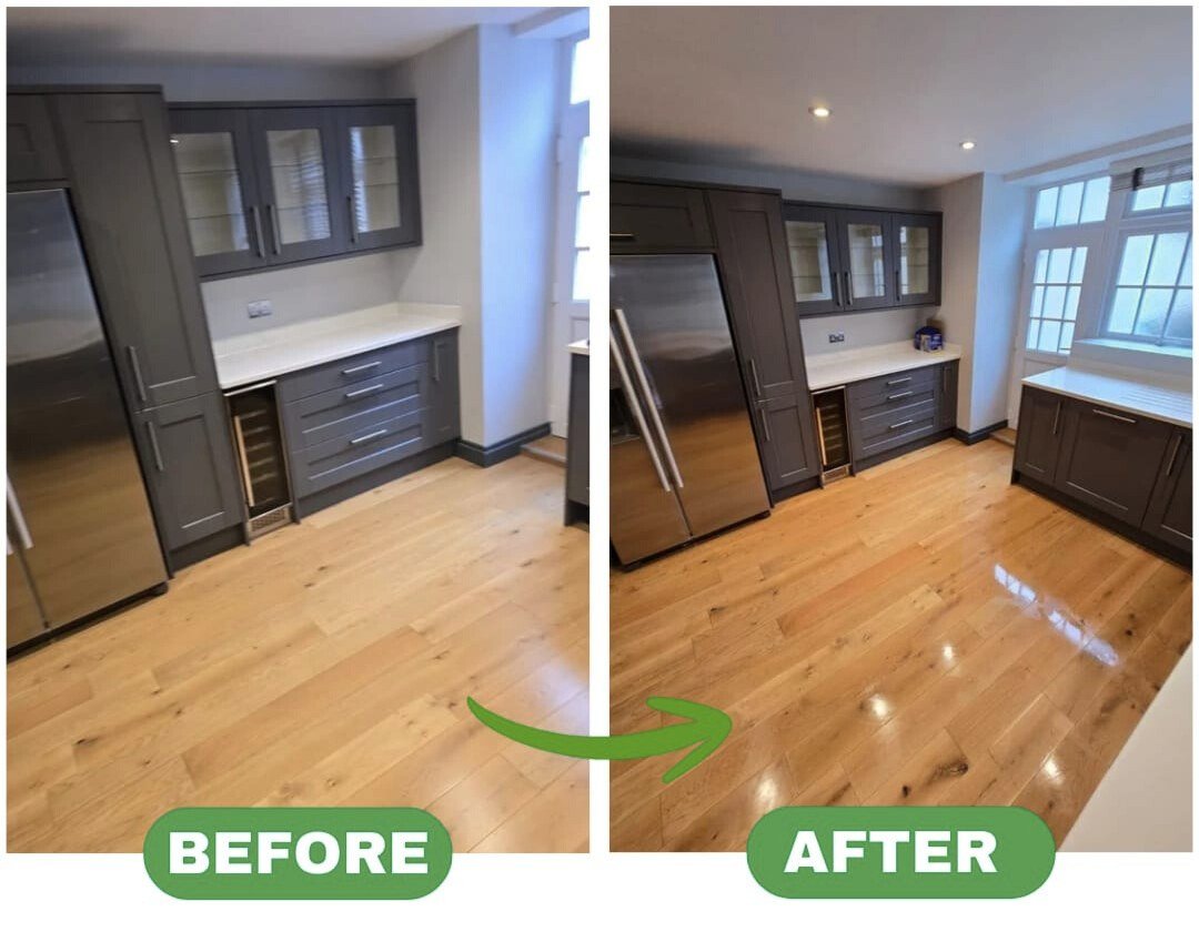 End of Tenancy Cleaning by FreshEnd: before and after
